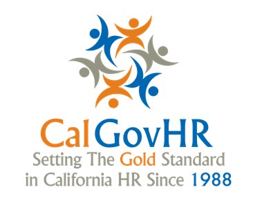 CalGovHR logo - Setting the gold standard in California HR Since 1988